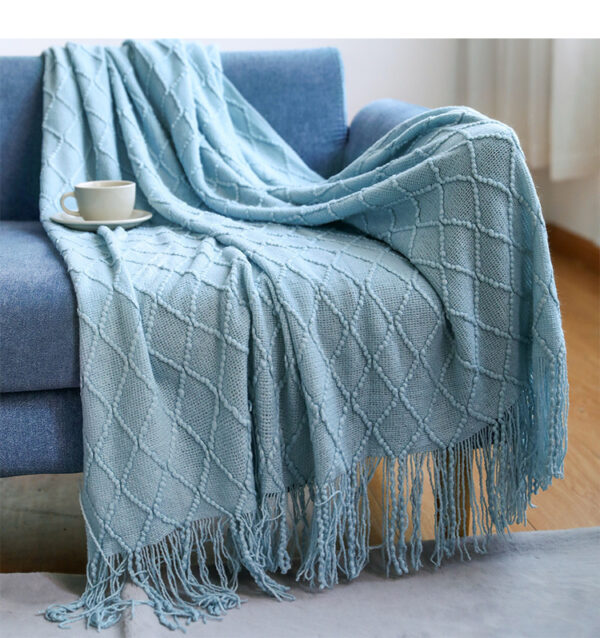 Sofa Blanket Cover Blanket Nordic Office Blanket - Image 7