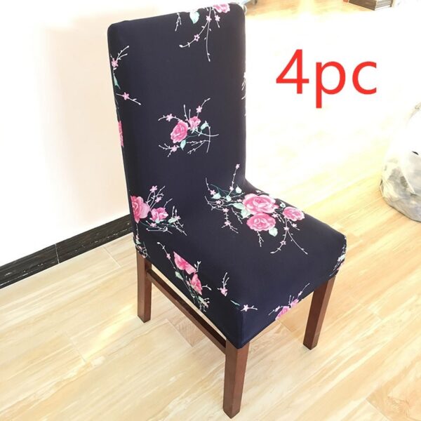 Stretch Elastic Chair Covers For Wedding Dining Room Office Banquet Housse De Chaise Chair Cover - Image 7