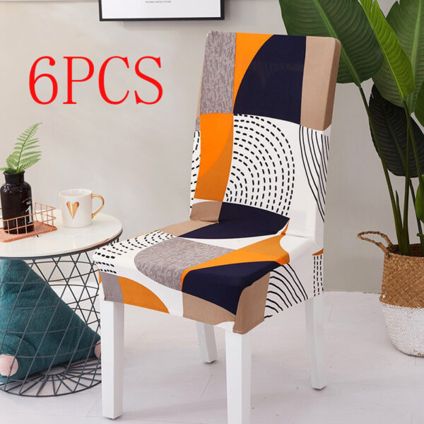 Stretch Elastic Chair Covers For Wedding Dining Room Office Banquet Housse De Chaise Chair Cover - Image 10
