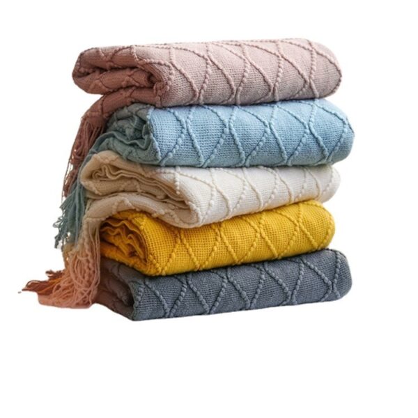 Sofa Blanket Cover Blanket Nordic Office Blanket - Image 5