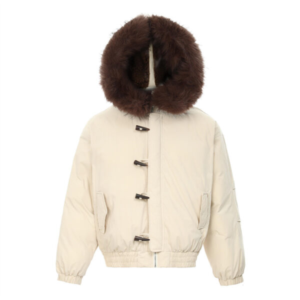 Loose Street Fashion Design Hat Cotton-padded Coat - Image 5