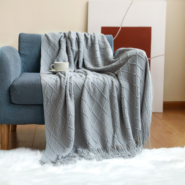 Sofa Blanket Cover Blanket Nordic Office Blanket - Image 2