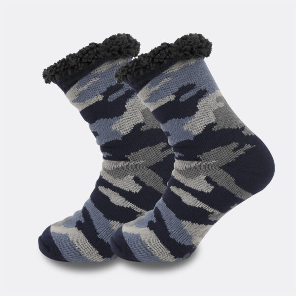 Ethnic Style Men's Thickened Warm Non-slip Room Socks - Image 10