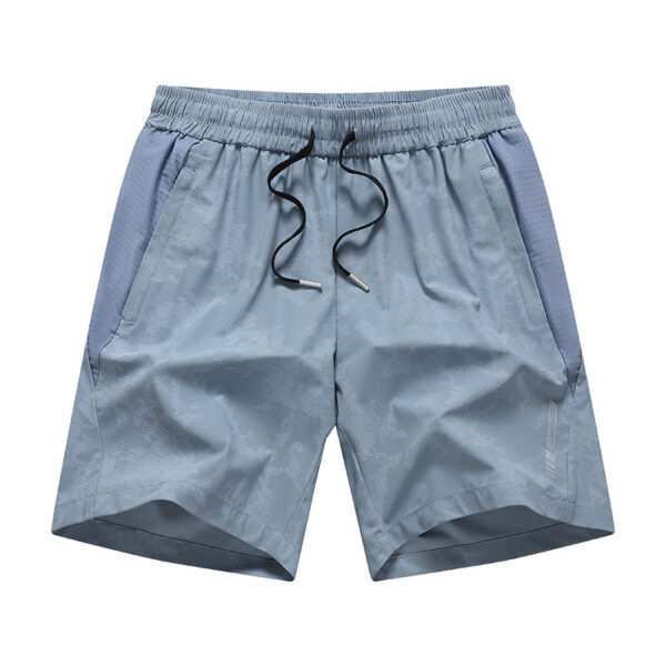 Ice Silk Men's Straight Camouflage Sports Pants - Image 2