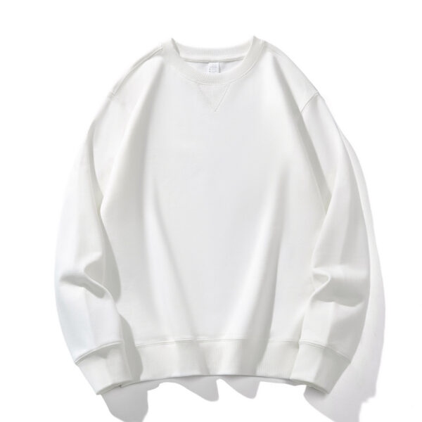 Men's Combed Cotton Round Neck Sweater Wool - Image 3
