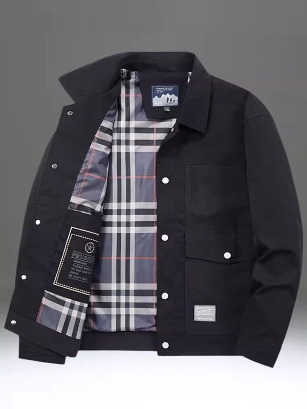 Loose Leisure Workwear Turn-down Collar Coat - Image 3