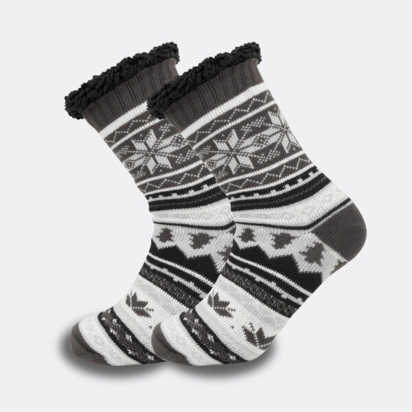 Ethnic Style Men's Thickened Warm Non-slip Room Socks - Image 8