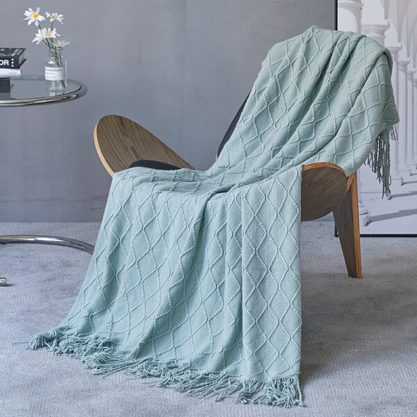 Sofa Blanket Cover Blanket Nordic Office Blanket - Image 8